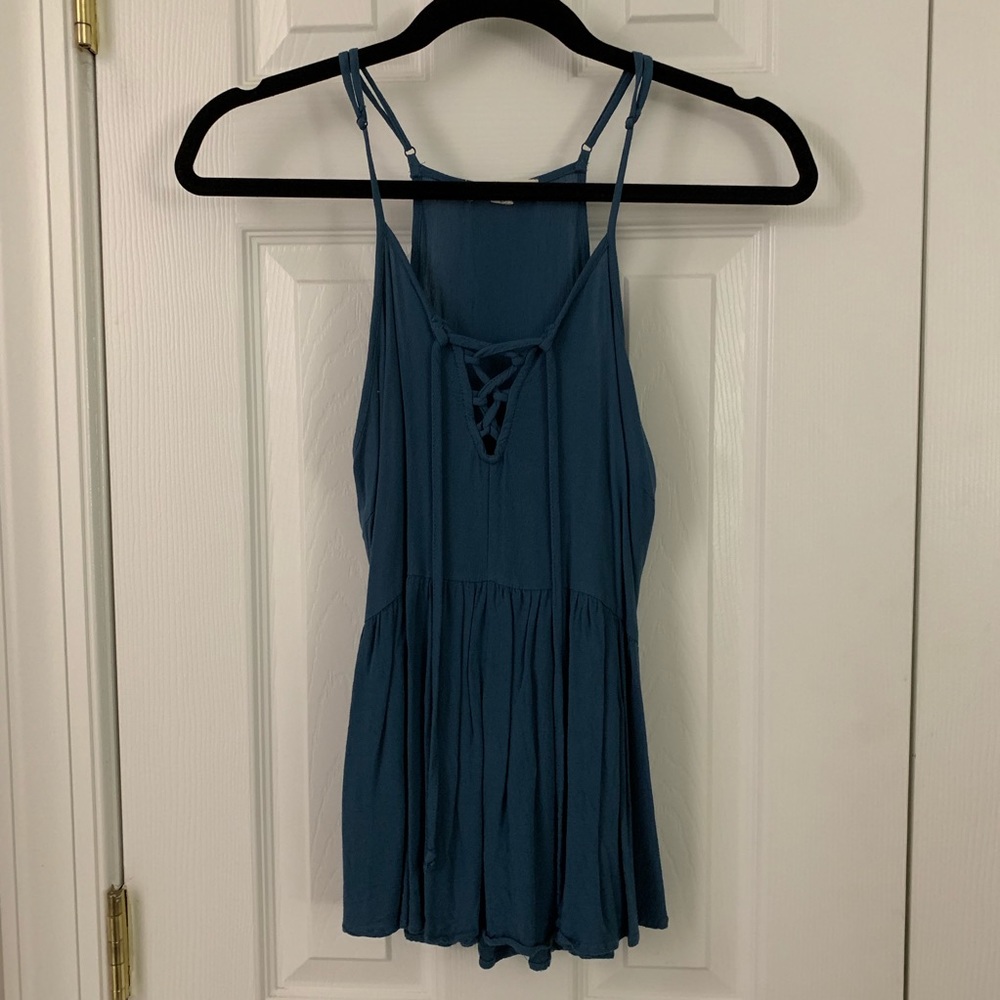 Lace Up Tank - Picture 2 of 5
